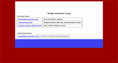 Desktop Screenshot of help.nacase.org